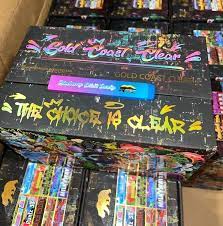 Gold Coast Clear Disposable Vape for Sale. 