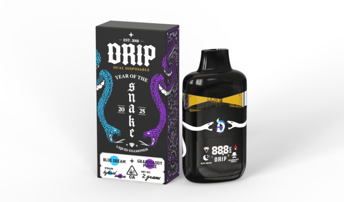 Drip Dual Disposable - Blue Dream + Granddaddy Purple 