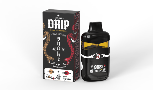Drip snake disposable – cookies + cherry pie